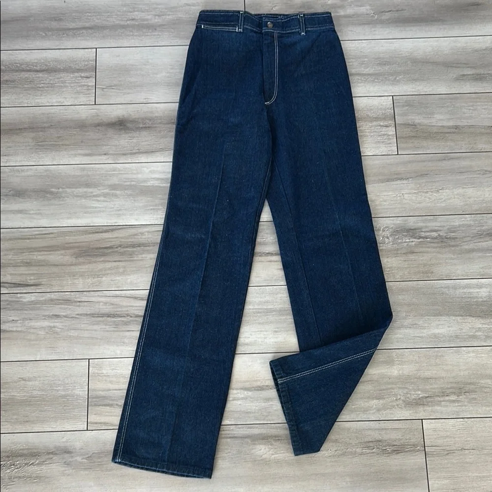 Vintage Y2K 1995 PIZZAZZ high rise straight leg retro jeans size 28 long tall